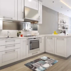 World Rug Gallery Contemporary Abstract Circles Anti Fatigue Standing Mat -Home Decor Store GUEST 7023746e 9257 4a36 8736 05fbe7a3c979