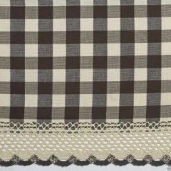 GoodGram Country Farmhouse Plaid Rod Pocket Window Valance Treatment -Home Decor Store GUEST 70fe5ded 41db 4b14 a35d d4122f14478e