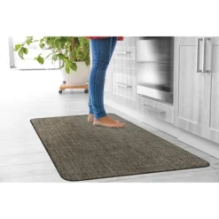 World Rug Gallery Textured Beige Anti-fatigue Mat -Home Decor Store GUEST 75a42f3c be73 465d 9655 90fcc7a71f07