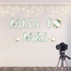 Big Dot Of Happiness Boho Botanical Bridal - Peel And Stick Greenery Party Large Banner Wall Decals - Miss To Mrs -Home Decor Store GUEST 75d460da 4dab 49de 97ee 1dd5046deae6