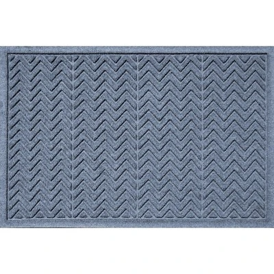 2'x3' Aqua Shield Chevron Indoor/Outdoor Doormat - Bungalow Flooring 6 2'x3' Aqua Shield Chevron Indoor/Outdoor Doormat - Bungalow Flooring - Image 4