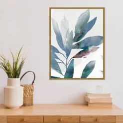 18" X 24" Indigo Sprig I By Isabelle Z Framed Canvas Wall Art - Amanti Art 9 18" X 24" Indigo Sprig I By Isabelle Z Framed Canvas Wall Art - Amanti Art -Home Decor Store GUEST 77facd0e 9fd8 40ba a317 a5ec6621f1f7