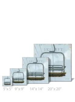 Sullivans Darren Gygi Ski Lift Canvas, Museum Quality Giclee Print, Gallery Wrapped, Handcrafted In USA -Home Decor Store GUEST 780a11dc 1632 403e bfe7 22ed16893049