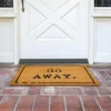 Juvale Go Away Doormat, Funny Front Door Welcome Mat For Outdoor Porch Or Patio, Natural Coco Coir, 17 X 30 In -Home Decor Store GUEST 78f464dd d8a2 4676 a832 9b2600bf7c44