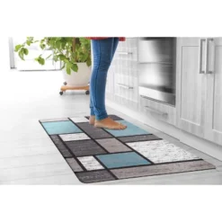 World Rug Gallery Contemporary Modern Boxes Anti Fatigue Standing Mat -Home Decor Store GUEST 79ed6500 b0f4 4cd7 ae8d 9d2328eeca6a