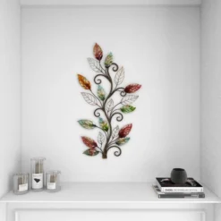 Metal Leaf Wall Decor - Olivia & May 35 Metal Leaf Wall Decor - Olivia & May -Home Decor Store GUEST 7a5d4037 584f 4783 a91d 42c0e29a6256
