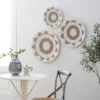 Set Of 3 Cotton Plate Handmade Woven Wall Decors - Olivia & May -Home Decor Store GUEST 7ad7f23a 1b19 4966 93bc 355c22ab7c7d