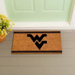 Evergreen West Virginia University Logo Turf Mat, Brown- 28 X 16 Inches Indoor Outdoor Doormat -Home Decor Store GUEST 7b3827d8 3d81 444b 9a09 38a60b8ccfdf