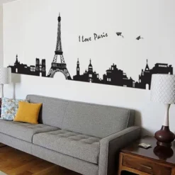 Unique Bargains Self Adhesive Buildings Eifel Tower Sticker Deca PVC Wall Mural 24" X 35" Black 1 Pc 14 Unique Bargains Self Adhesive Buildings Eifel Tower Sticker Deca PVC Wall Mural 24" X 35" Black 1 Pc -Home Decor Store GUEST 7c3bdb44 6086 43e8 850e 9a5caf40e4d3
