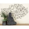Metal Geometric 3D Triangle Wall Decor Black - Olivia & May -Home Decor Store GUEST 7da93ffe 0ce9 4232 9a72 108901d549ca