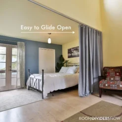 Room Dividers Now Feet Wide Ceiling Curtain Track Set Comes With Track - XXXLarge - Black -Home Decor Store GUEST 7f6d690e 01be 498f 917f 1ee25145160e