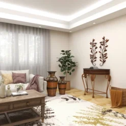 Metal Leaf Wall Decor Set Of 2 Brown - Olivia & May -Home Decor Store GUEST 800196d9 1ac6 49ad ba85 2cc743d01a94