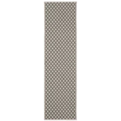 Trinity Casual Diamond Lattice Patio Area Rug Beige/Gray - Captiv8e Designs -Home Decor Store GUEST 80bbab0c c5ac 41fd 866c 2fad97ffb8ef