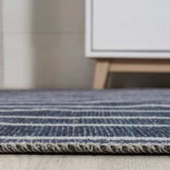 Rand Distressed Ticking Stripe Machine-Washable Area Rug - JONATHAN Y 19 Rand Distressed Ticking Stripe Machine-Washable Area Rug - JONATHAN Y -Home Decor Store GUEST 80e2e0cb b796 49bc a422 d4a88b67a092