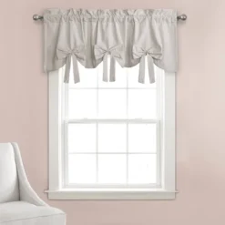 18"x52" Melody Bow Valance Blush - Lush Décor -Home Decor Store GUEST 812c06c5 1aab 4600 9316 ed2bcec03764
