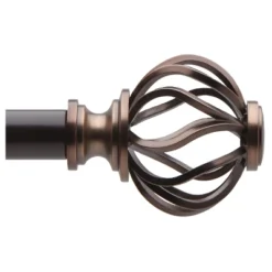 Loft By Umbra Cagio Curtain Rod - Oil Rubbed Bronze -Home Decor Store GUEST 813513db 980d 4f12 a837 ac8512d632d8