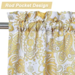 Trinity Paisley Floral Kitchen Tier Curtains For Bathroom Cafe Bedroom