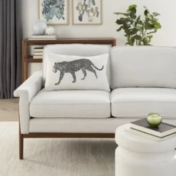 Mina Victory Outdoor Raised Print Leopard Lumbar Throw Pillow 16 Mina Victory Outdoor Raised Print Leopard Lumbar Throw Pillow -Home Decor Store GUEST 85285a7b e9c0 4fd0 8881 5ebe70a15c07