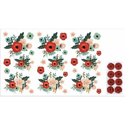 3D Mini Floral With Peel And Stick Wall Decal - RoomMates 4 3D Mini Floral With Peel And Stick Wall Decal - RoomMates - Image 2