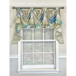 RLF Home Linen Floral Victory Swag Natural 54"W X 26"L For Windows Up To 48"W 7 RLF Home Linen Floral Victory Swag Natural 54"W X 26"L For Windows Up To 48"W -Home Decor Store GUEST 8790b332 2aef 4463 85eb 47f3765d4d2f