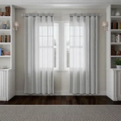 Hastings Home Curtain Rod, Silver With Cone Finials 10 Hastings Home Curtain Rod, Silver With Cone Finials -Home Decor Store GUEST 88378c3b b02d 4205 992a 04c41bf577d9