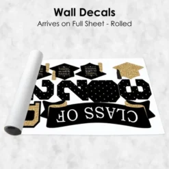 Big Dot Of Happiness Gold Class Of 2023 Graduation Party Wall Decals Set Of 20 -Home Decor Store GUEST 88d2202e 19d1 45b0 bb32 52463d454471