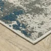Trinity Modern Distressed Abstract Patio Area Rug Beige/Blue - Captiv8e Designs 1 Trinity Modern Distressed Abstract Patio Area Rug Beige/Blue - Captiv8e Designs -Home Decor Store GUEST 8a18fce6 e1d2 45b4 92a8 dff90d1a8f62