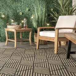 NuLOOM Leona Modern Geometric Indoor And Outdoor Area Rug 18 NuLOOM Leona Modern Geometric Indoor And Outdoor Area Rug -Home Decor Store GUEST 8b7791c3 07b3 45ae 8a86 cb20f7cd5473