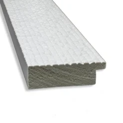 33" X 27" Non-Beveled Mosaic White Wall Mirror - Amanti Art