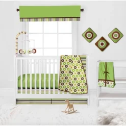 Bacati - Mod Dots/Strps Green Throw Pillow -Home Decor Store GUEST 8c6d240d 5ea3 43aa 9036 aeac1a705240