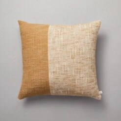 18"x18" Vertical Color Block Square Throw Pillow - Hearth & Hand™ With Magnolia -Home Decor Store GUEST 8eec7d6e 5023 4623 8012 6a328076f495