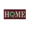 Evergreen Buffalo Check HOME Sassafras Indoor Outdoor Switch Doormat 1'10"x10" Red -Home Decor Store GUEST 9035f93e cfff 4c00 9bdd b4892ff8a158
