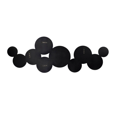 Glass Bubble Cluster Wall Mirror Silver - Olivia & May 6 Glass Bubble Cluster Wall Mirror Silver - Olivia & May - Image 4