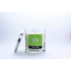Zen White Candle - Love Cork Screw
