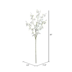 Vickerman Artificial Mini Dancing Orchid Spray