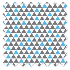 Bacati - Grey/Aqua Triangles Boys Cotton Printed Single Window Curtain Panel -Home Decor Store GUEST 949051f2 2a3c 46e4 82b8 890fd10ab9b0