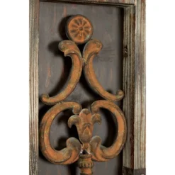 Wood Keys 3D Skeleton Wall Decor With Studs Set Of 2 Brown - Olivia & May -Home Decor Store GUEST 97169462 b82e 4e59 9ca0 47a3046c4230