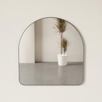 34" X 36" Hubba Arched Mirror Metallic Titanium - Umbra 7 34" X 36" Hubba Arched Mirror Metallic Titanium - Umbra - Image 6