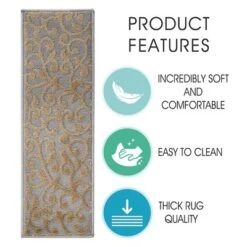 Sussexhome Leaves Collection Non-Slip Carpet Stair Treads For Wooden Steps, 9" X 28" 14 Sussexhome Leaves Collection Non-Slip Carpet Stair Treads For Wooden Steps, 9" X 28" -Home Decor Store GUEST 9ac4eb3a e7fc 4468 9ead ef3eadbc6b78