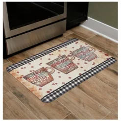 Coffee Words Designer Chef Oil & Stain Resistant Anti-Fatigue Kitchen Floor Mat 8 Coffee Words Designer Chef Oil & Stain Resistant Anti-Fatigue Kitchen Floor Mat -Home Decor Store GUEST 9bfe9802 45ef 4950 9be7 d7d3faf2496d
