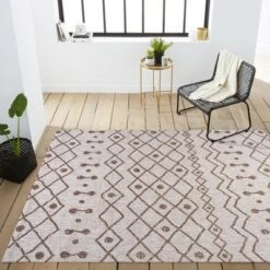 Nokat Modern Bohemian Inspired Indoor/Outdoor Area Rug - JONATHAN Y -Home Decor Store GUEST a489d9a5 c9b1 4c85 b05c 30e430b65f34