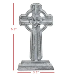 Gray Cast Iron Decorative Cross - Foreside Home & Garden -Home Decor Store GUEST a4b38b63 f5c2 4a65 aa01 26cefbb42476