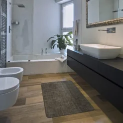 World Rug Gallery Textured Beige Anti-fatigue Mat -Home Decor Store GUEST a5365254 bb22 44c2 9eee 628e83f81518