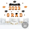 Big Dot Of Happiness Orange Class Of 2023 Graduation Party Wall Decals Set Of 20 1 Big Dot Of Happiness Orange Class Of 2023 Graduation Party Wall Decals Set Of 20 -Home Decor Store GUEST a67f1ea6 2bde 4a9d 9da2 03fff83ab53b