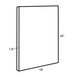 18" X 24" Sylvie You Are One Of A Kind Framed Canvas Wall Art By Maria Filar Gray - Kate And Laurel -Home Decor Store GUEST a6b2c859 63c5 4961 92f2 ed5be7bae23a