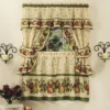 GoodGram Apple Blossom Complete 5 Pc. Kitchen Curtain Tier & Swag Set 1 GoodGram Apple Blossom Complete 5 Pc. Kitchen Curtain Tier & Swag Set -Home Decor Store GUEST a741f2f4 83ac 4446 af91 673f5f81d598