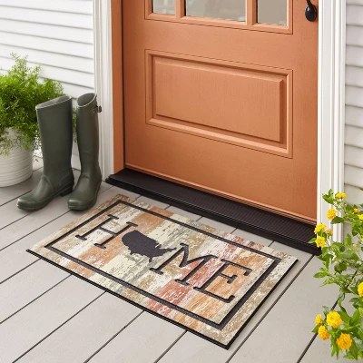 1'6"x2'6" 'Home' USA Doorscapes Mat - Mohawk 4 1'6"x2'6" 'Home' USA Doorscapes Mat - Mohawk - Image 2