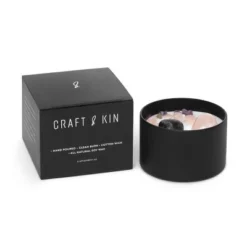 Craft & Kin Aromatherapy Crystal Scented Candles - 6 Oz -Home Decor Store GUEST a8a086b1 4b0c 4dea a218 5165b8cc28c8