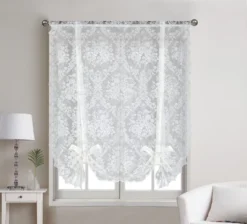 Kate Aurora Country Farmhouse Shabby Chic Floral Lace Tie Up Single Curtain Shade -Home Decor Store GUEST a9a41ebd aa1d 4199 829d 998e02194119
