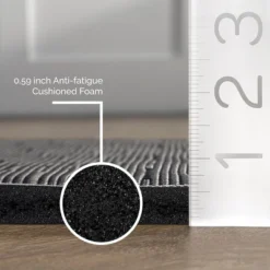 NuLOOM Casual Crosshatched Anti Fatigue Kitchen Or Laundry Room Comfort Mat 10 NuLOOM Casual Crosshatched Anti Fatigue Kitchen Or Laundry Room Comfort Mat -Home Decor Store GUEST aace51e3 6171 4571 82c2 5d088920d61f